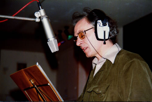 R. D. Laing in the studio
